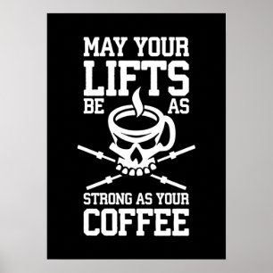 Workout-Motivierend Poster