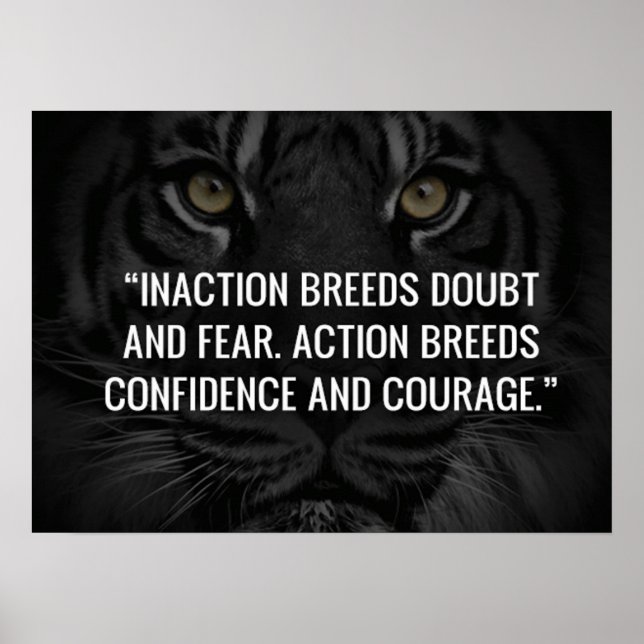 Workout Motivierend Poster (Vorne)