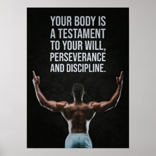 Workout Motivierend Poster