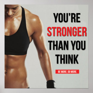 Workout Motivierend Poster