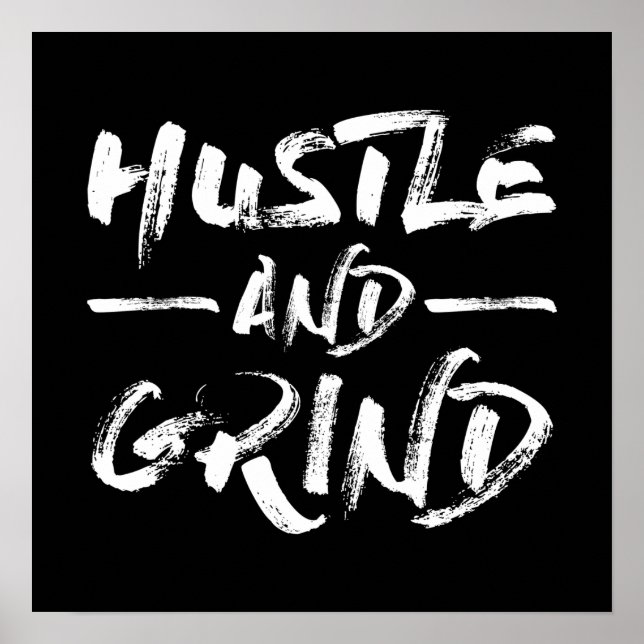 Workout Motivierend Poster (Vorne)