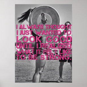 Workout Motivierend Poster