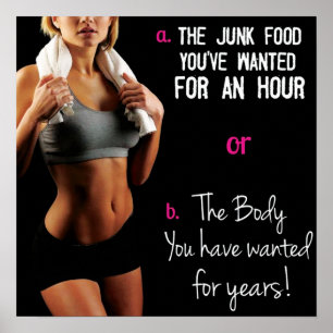 Workout Motivierend Poster