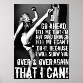 Workout Motivierend Poster