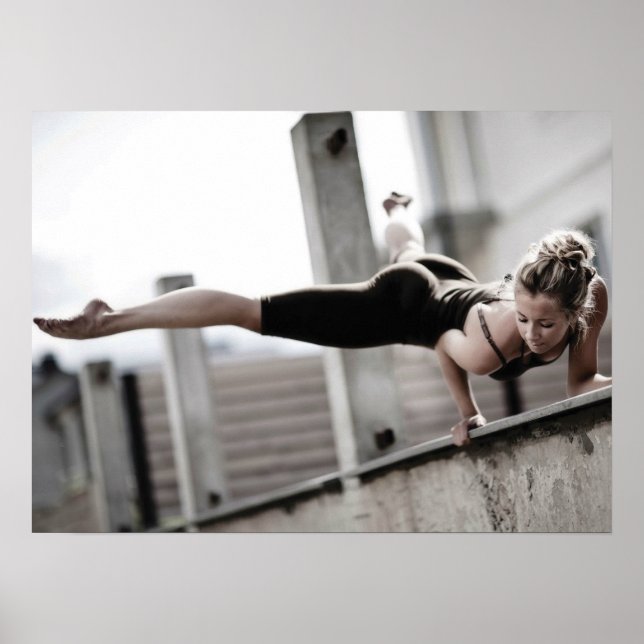 Workout Motivierend Poster (Vorne)