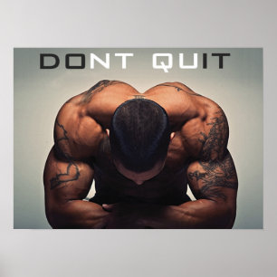 Workout Motivierend Poster