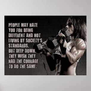 Workout Motivierend Poster