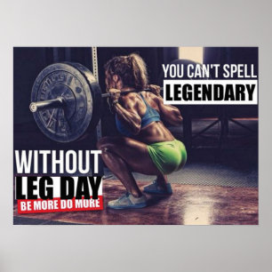 Workout Motivierend Poster