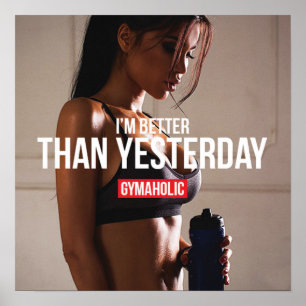 Workout Motivierend Poster