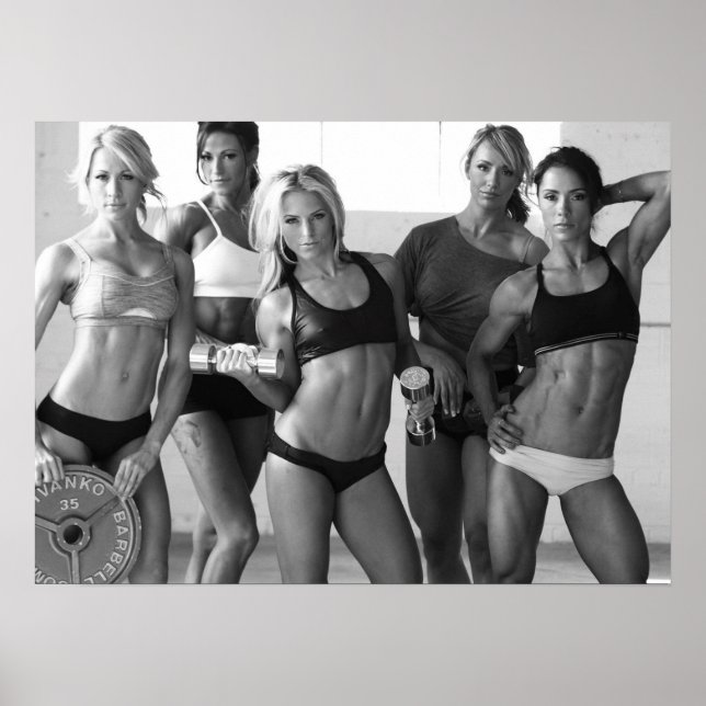 Workout Motivierend Poster (Vorne)