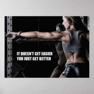 Workout Motivierend Poster
