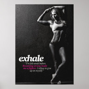 Workout Motivierend Poster