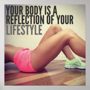 Workout Motivierend Poster