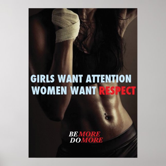 Workout Motivierend Poster (Vorne)