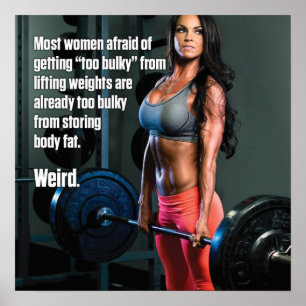 Workout Motivierend Poster
