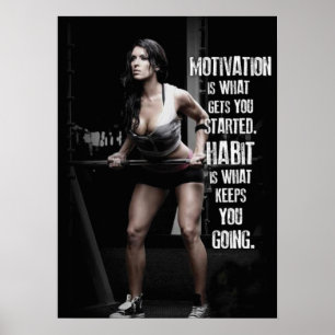 Workout Motivierend Poster