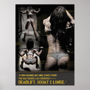 Workout Motivierend Poster