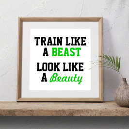 Workout Motivierend Poster