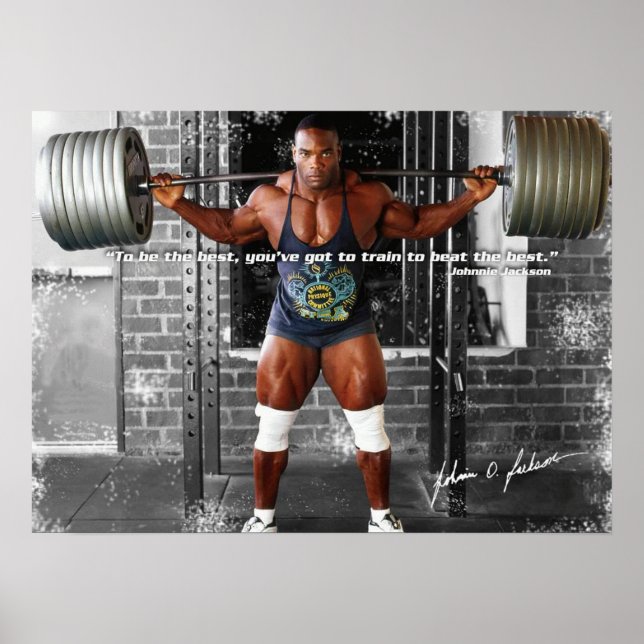 Workout Motivierend Poster (Vorne)