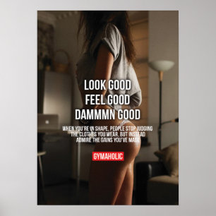 Workout Motivierend Poster