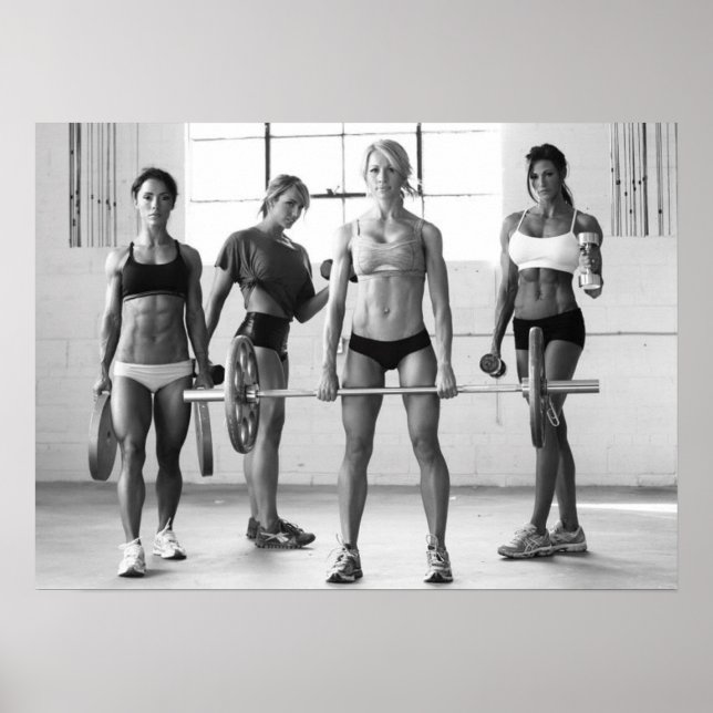 Workout Motivierend Poster (Vorne)