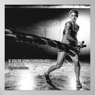 Workout Motivierend Poster