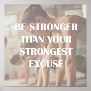 Workout Motivierend Poster