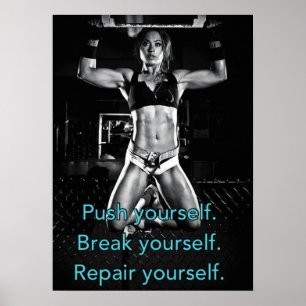 Workout Motivierend Poster