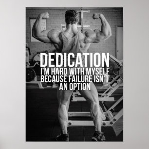 Workout Motivierend Poster