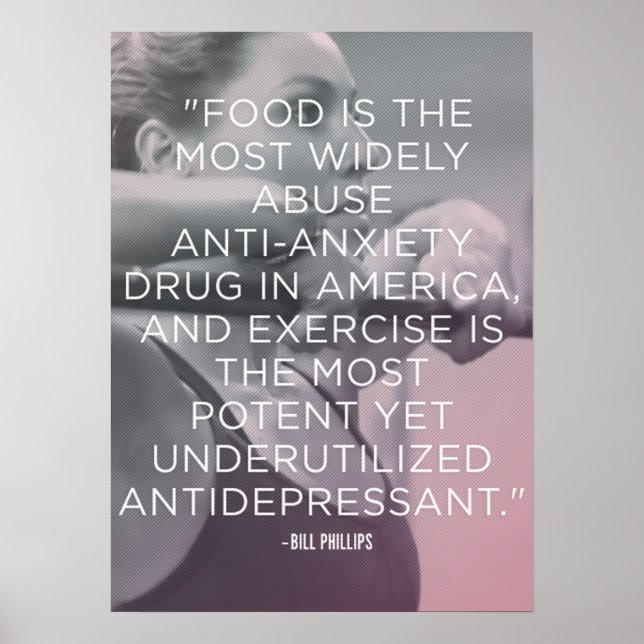 Workout Motivierend Poster (Vorne)