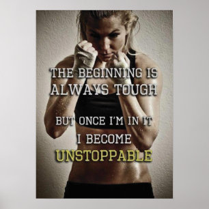 Workout Motivierend Poster