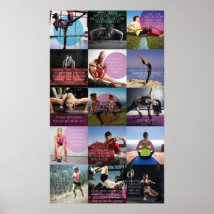 Workout Motivierend Poster