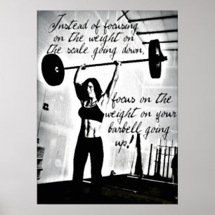 Workout Motivierend Poster