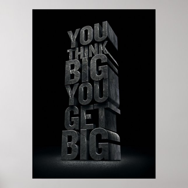 Workout Motivierend Poster (Vorne)