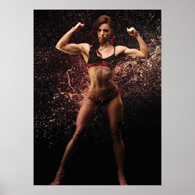 Workout Motivierend Poster (Vorne)