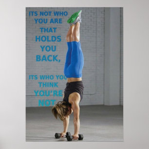 Workout Motivierend Poster