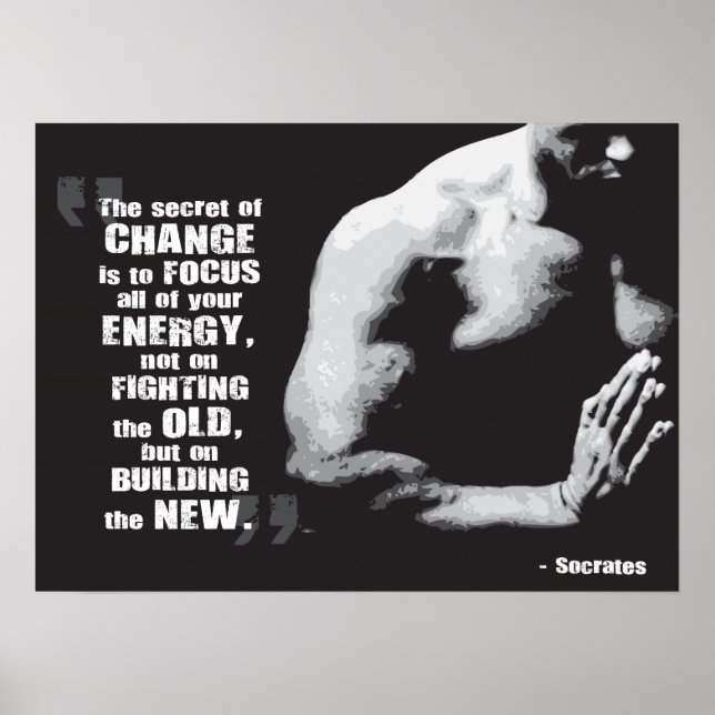 Workout Motivierend Poster (Vorne)