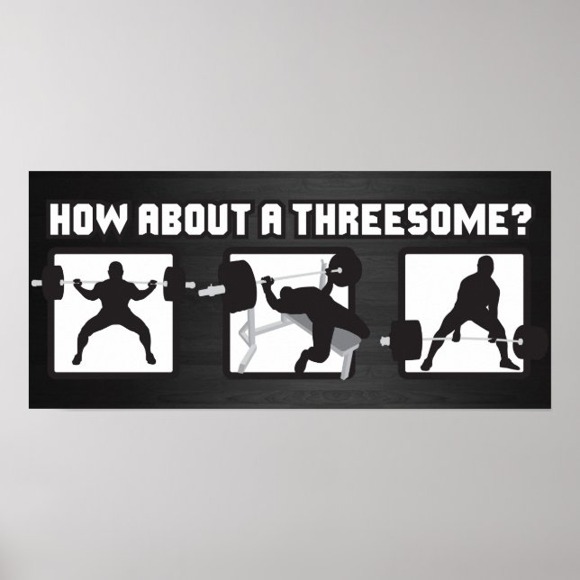 Workout Motivierend Poster (Vorne)