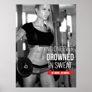 Workout Motivierend Poster