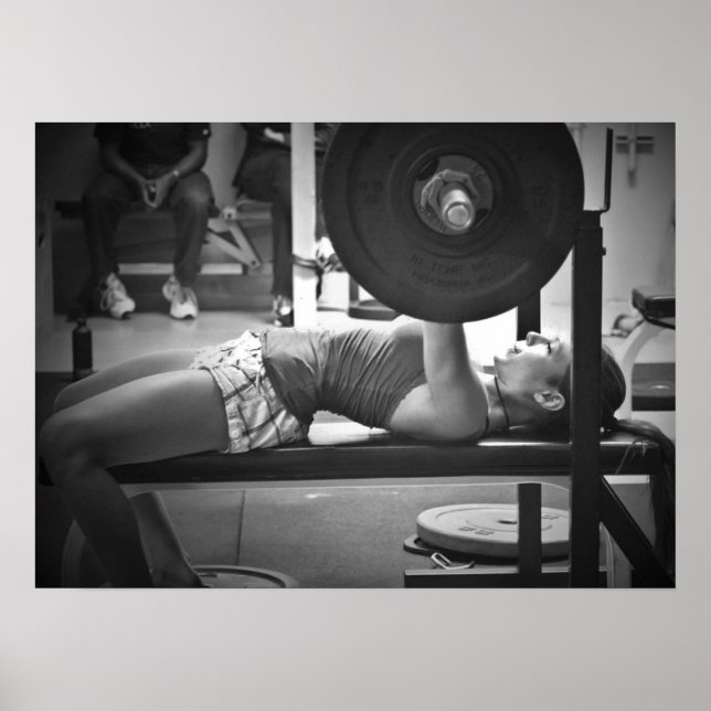 Workout Motivierend Poster (Vorne)