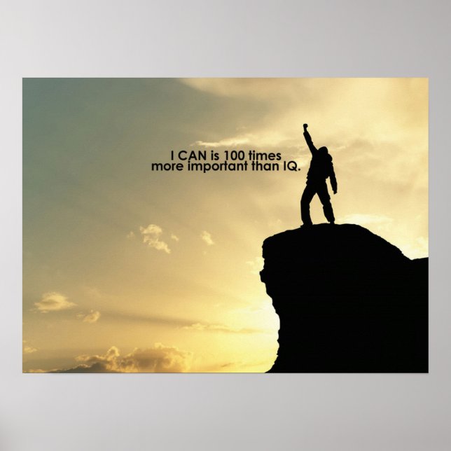 Workout Motivierend Poster (Vorne)