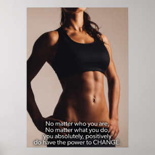 Workout Motivierend Poster