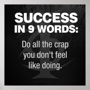 Workout Motivierend Poster