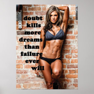 Workout Motivierend Poster