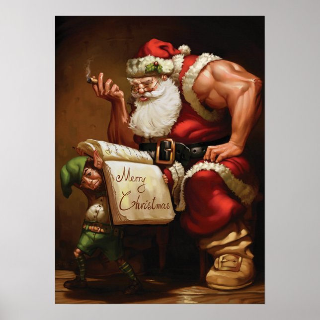 Workout Motivierend Poster (Vorne)