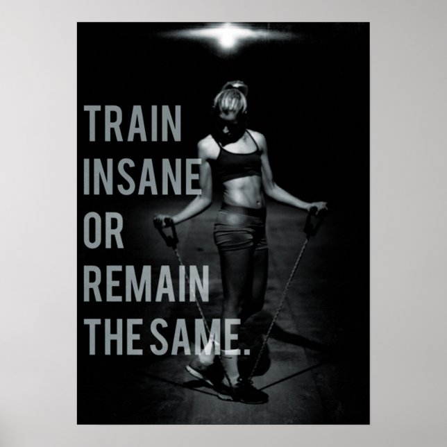 Workout Motivierend Poster (Vorne)