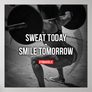 Workout Motivierend Poster