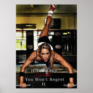 Workout Motivierend Poster