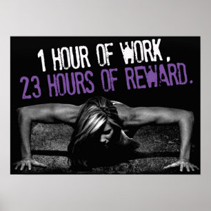 Workout Motivierend Poster