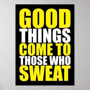 Workout Motivierend Poster